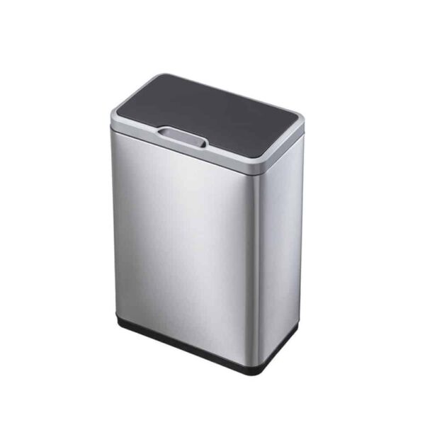 Cos de gunoi cu senzor, EKO, Mirage Sensor Bin, 20+20 litri, 2 compartimente, inox