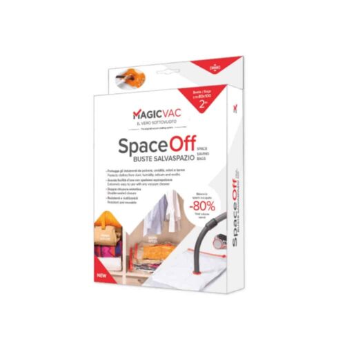 Set 7 pungi de vidat pentru haine, Magic Vac - Space Off