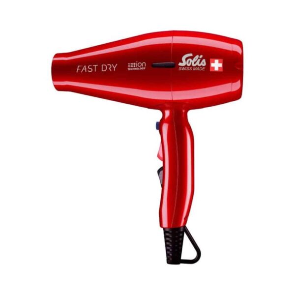 Uscator de par, Solis, Fast Dry, 2200 W, rosu