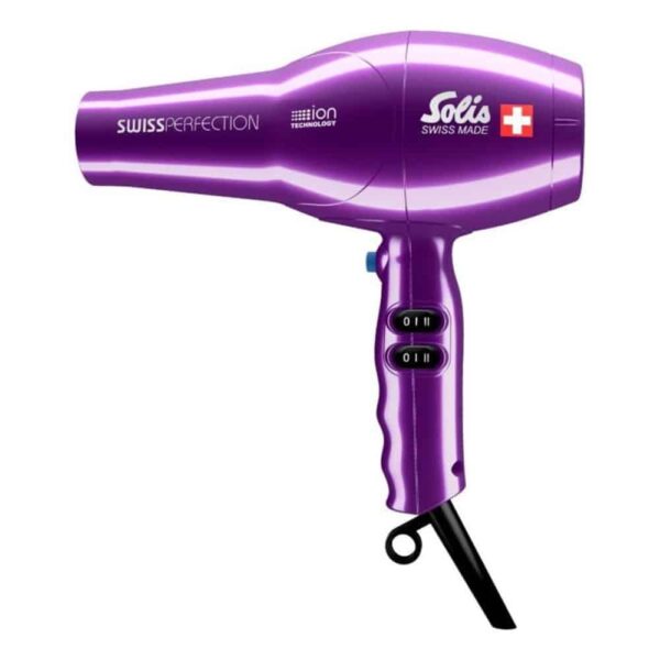 Uscator de par, Solis, Swiss Perfection, 2300 W, violet