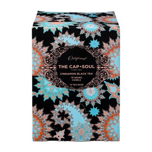 Ceai negru The Cap Soul - Cinnamon, 15 plicuri