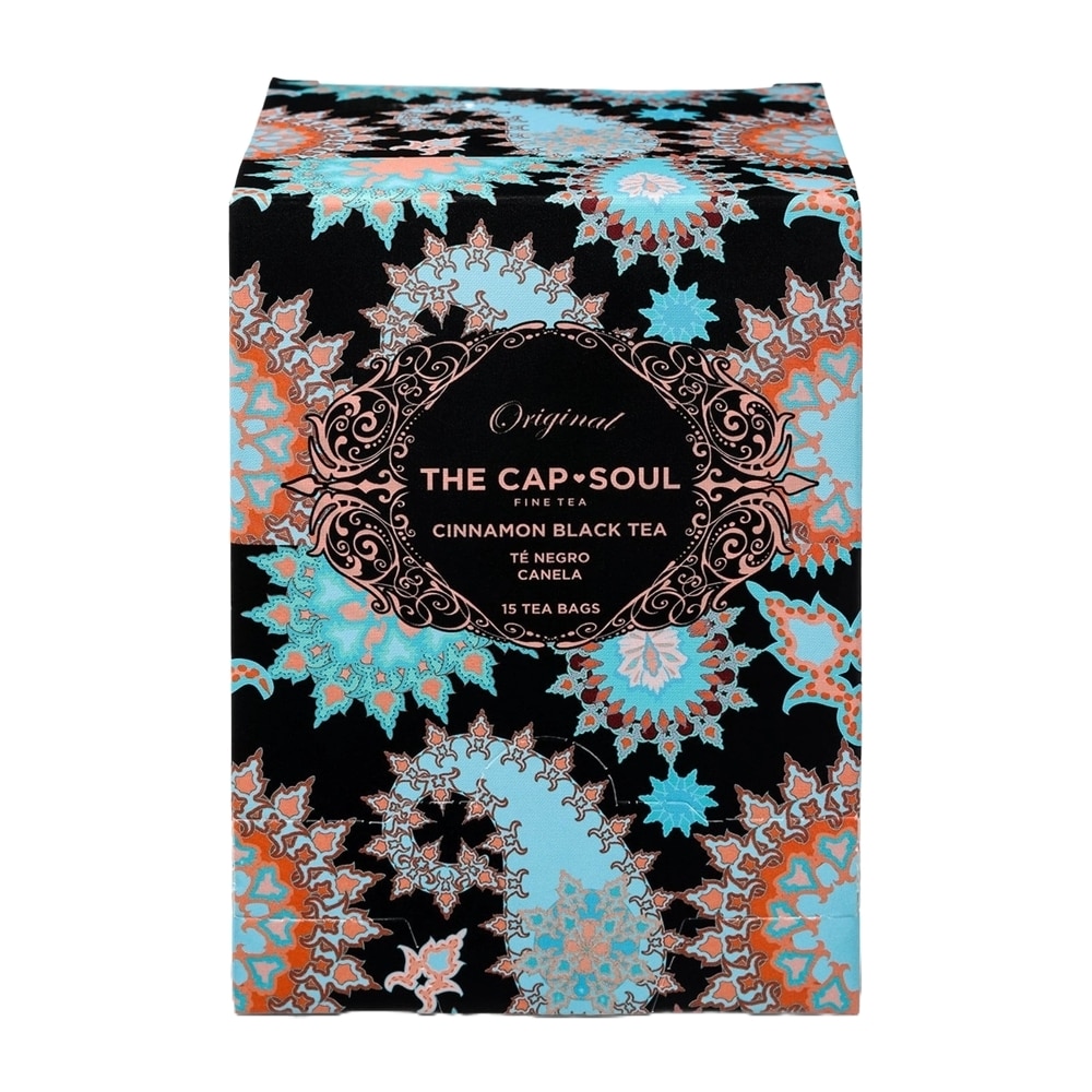 Ceai negru The Cap Soul - Cinnamon, 15 plicuri