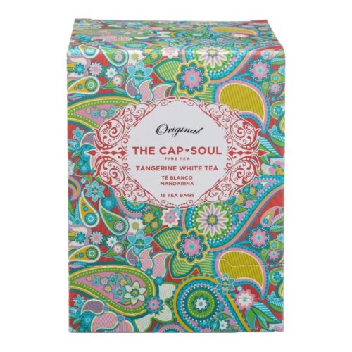 Ceai alb The Cap Soul - Tangerine, 15 plicuri