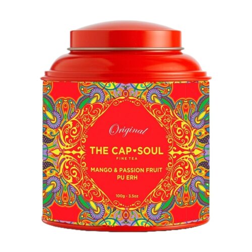 Ceai Pu'Erh The Cap Soul - Mango & Passion Fruit, 100 g