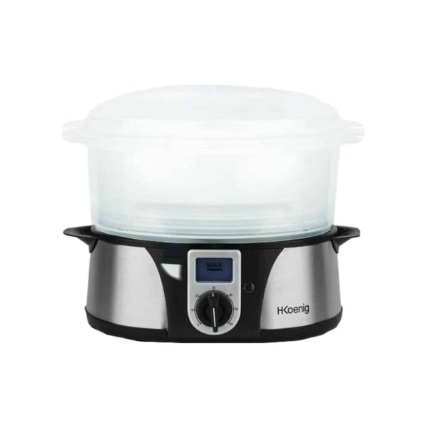 Aparat de gatit cu aburi, H.Keonig, VAP12, 12 litri, 1000 W, inox
