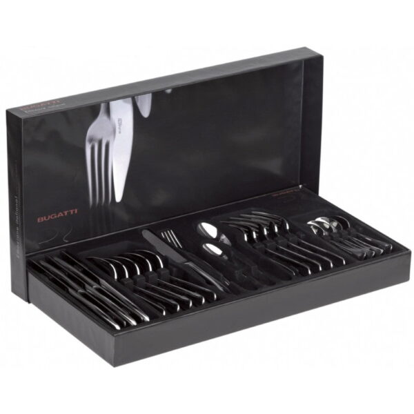 Set 24 tacamuri, Casa Bugatti - Arianna Chromed, albastru