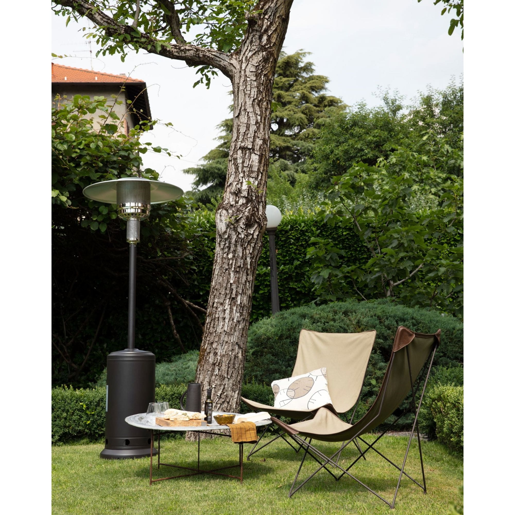 Incalzitor terasa pe gaz, Boretti, Patio Heater, 12000 W, negru