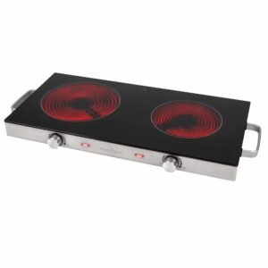 Plita electrica vitroceramica, ProfiCook, PC-DKP1211, 2 zone, negru