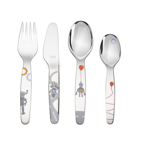 Set de tacamuri pentru copii Little Robot, Rosle - 95065