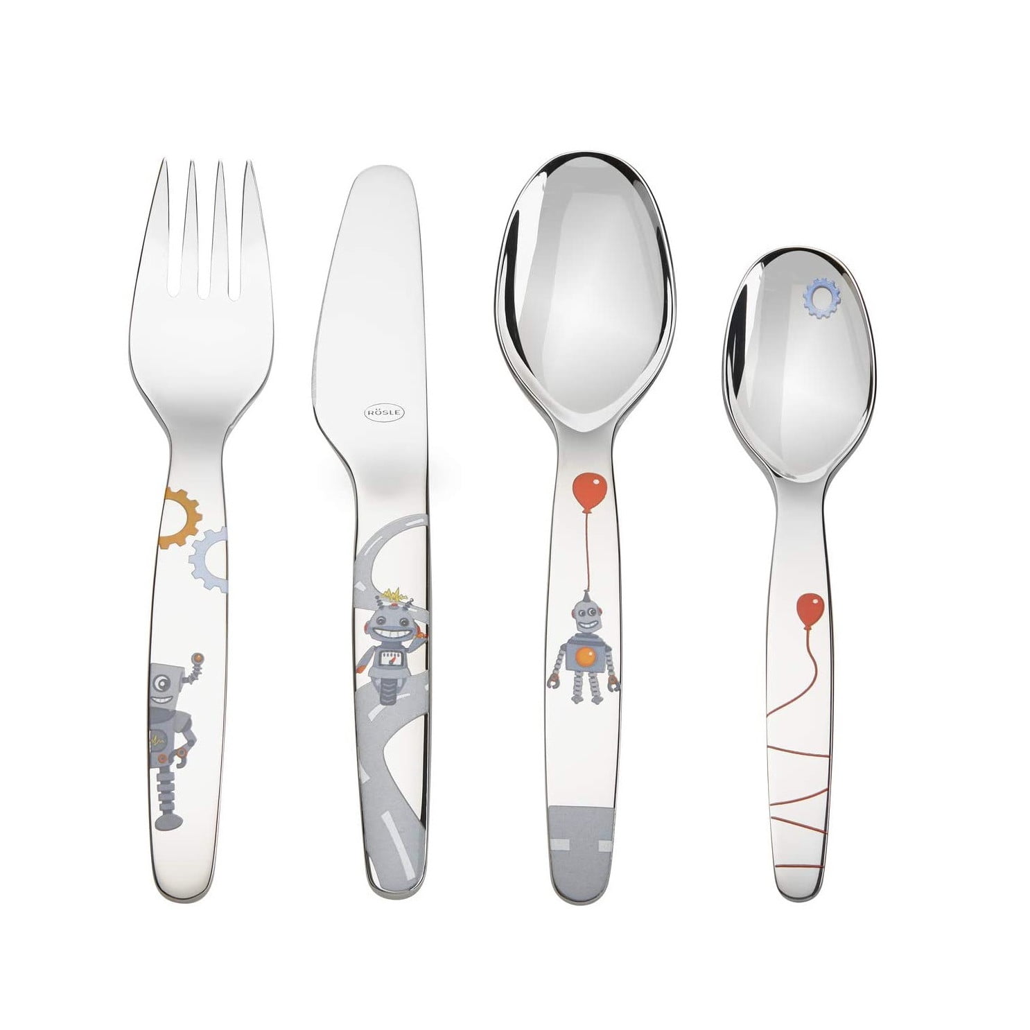 Set de tacamuri pentru copii Little Robot, Rosle - 95065