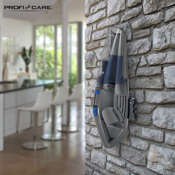 Aspirator de mana, fara sac, ProfiCare, PC-AKS3034, 2200mAh, antracit