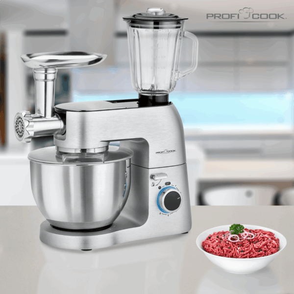 Robot de bucatarie, ProfiCook, PC-KM1189, 6.7 litri, 1500 W, inox
