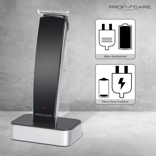 Aparat de ras electric ProfiCare - PC-HSM3051, negru/argintiu