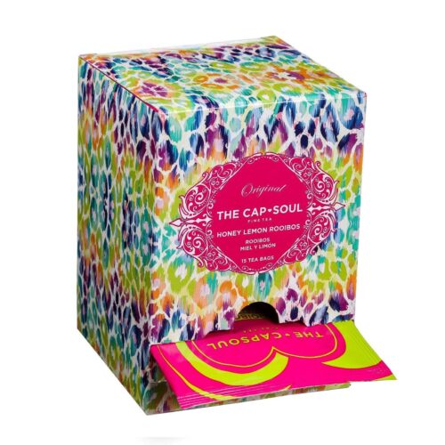 Ceai miere si lamaie, The Cap Soul - Rooibos, 15 plicuri