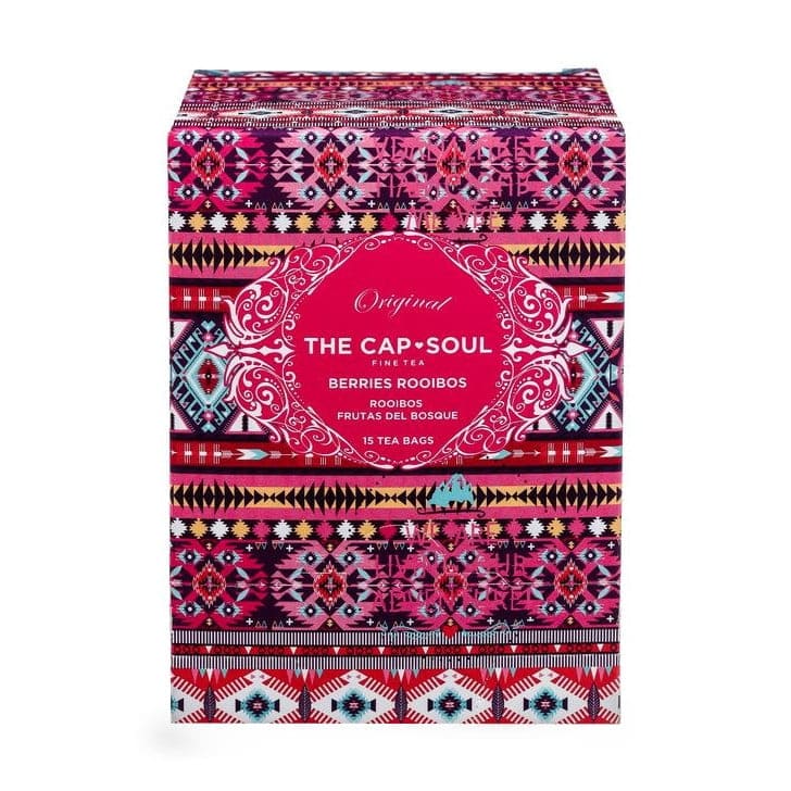 Ceai fructe de padure, The Cap Soul - Rooibos, 15 plicuri