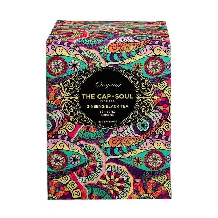 Ceai negru, The Cap Soul - Ginseng, 15 plicuri