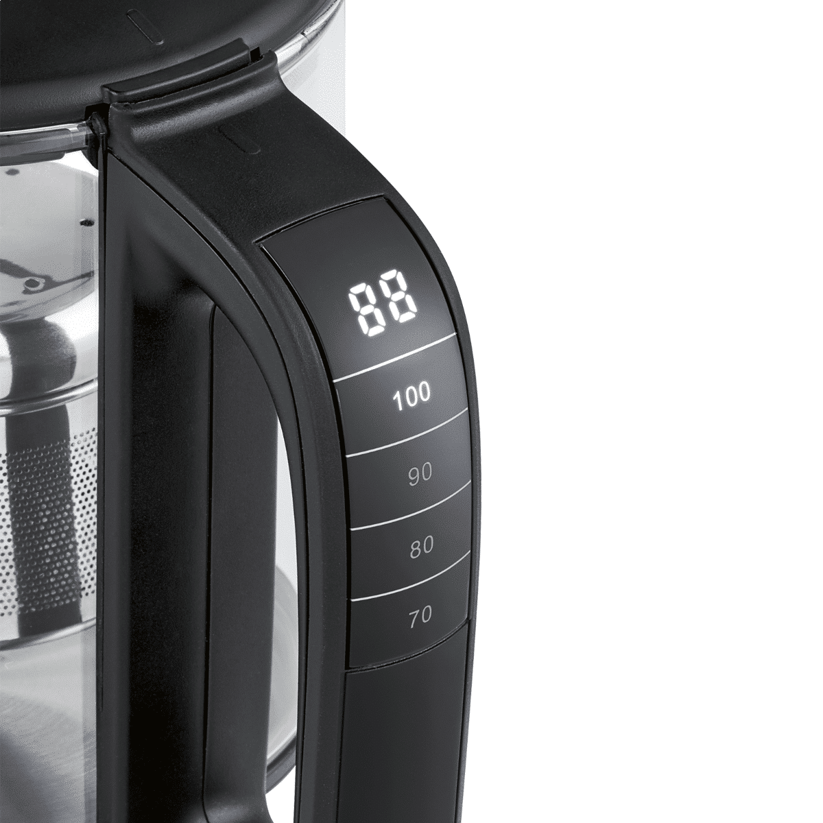 Fierbator apa cu infuzor 2in1, ProfiCook, PC-TK1165, 0.5 litri, 1100 W, inox