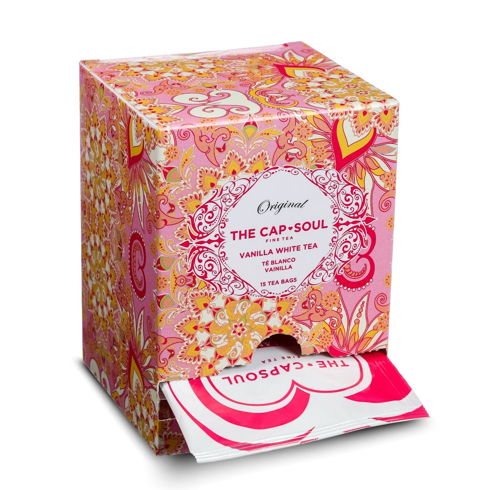Ceai alb, The Cap Soul - Vanilla, 15 plicuri