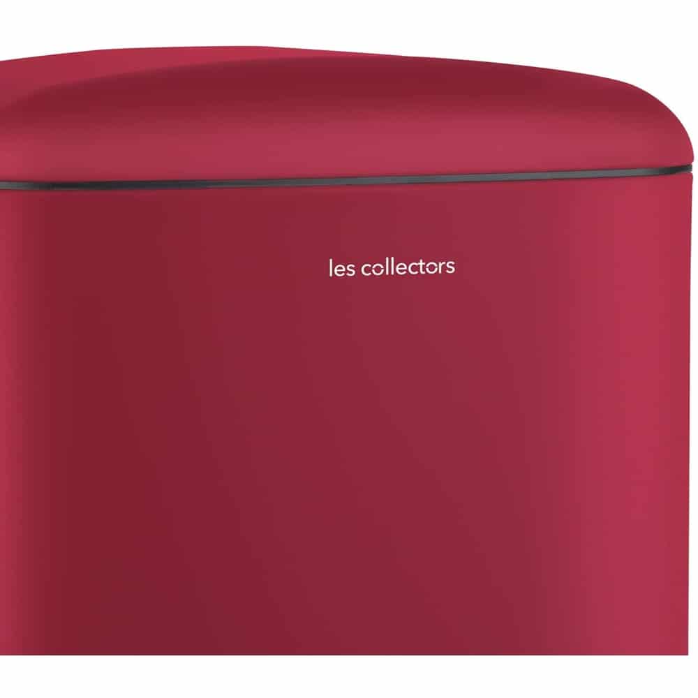Cos de gunoi cu pedala, Les Collectors, N722, 30 litri, 1 compartiment, rosu