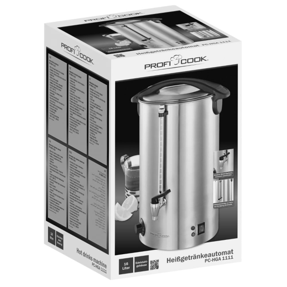 Percolator pentru bauturi fierbinti, ProfiCook – PC-HGA1111