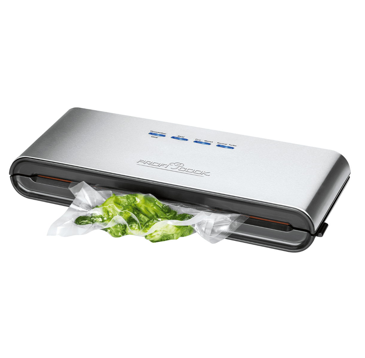 Aparat de vidat, ProfiCook, PK-VK1080, vidare uscata/umeda, inox