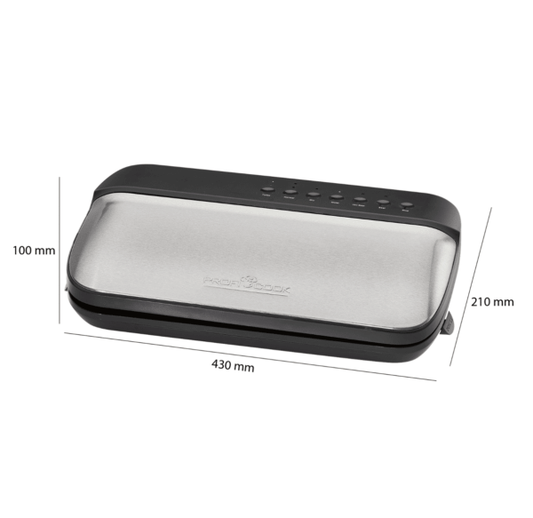 Aparat de vidat, ProfiCook, PC-VK1134, vidare uscata/umeda/marinare, inox