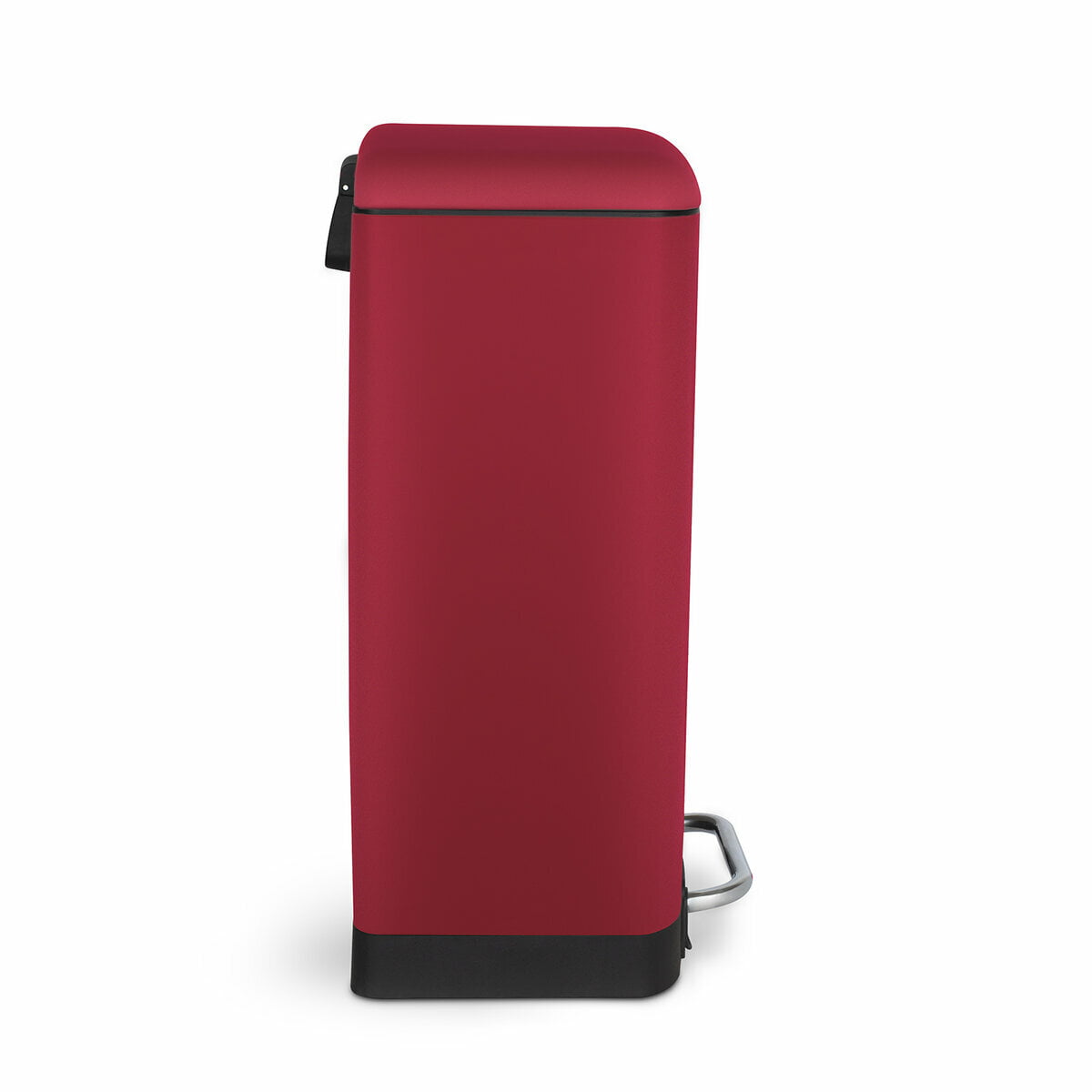 Cos de gunoi cu pedala, Les Collectors, N722, 30 litri, 1 compartiment, rosu