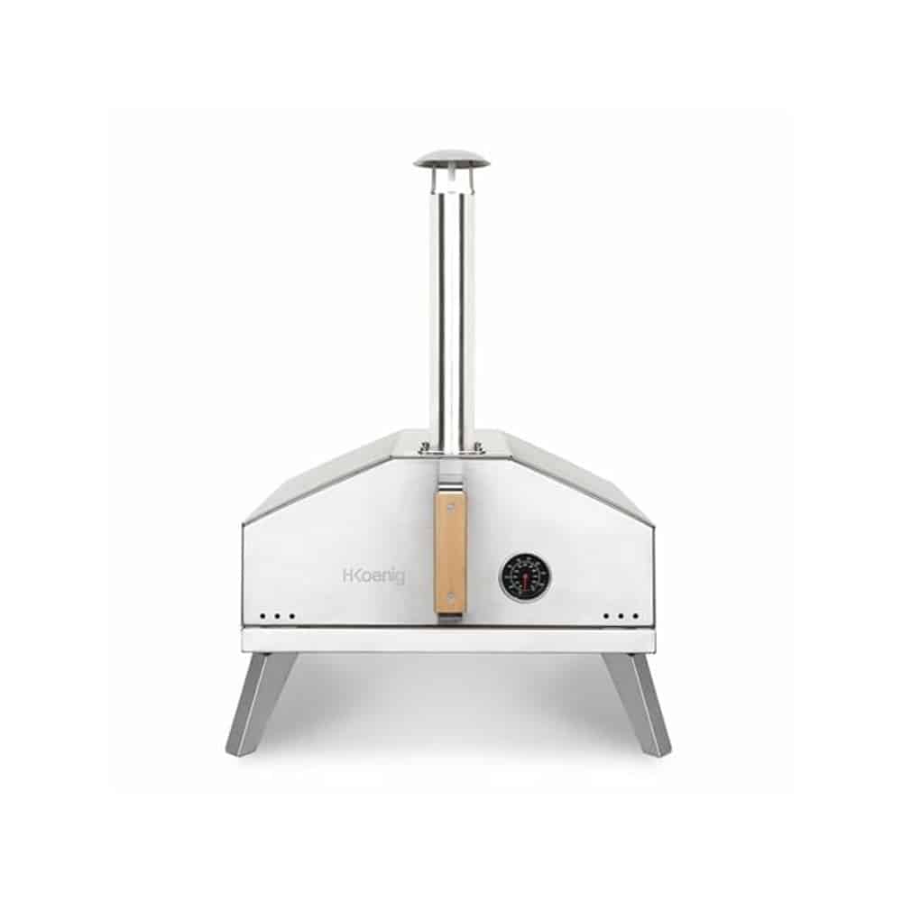 Cuptor pe gaz pentru pizza, H.Koenig, GINO440, 30.5x30.5 cm, inox