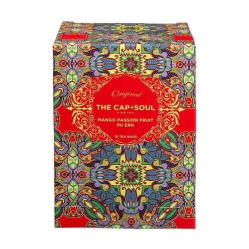 Ceai, The Cap Soul - Mango & Passion Fruit, 15 plicuri