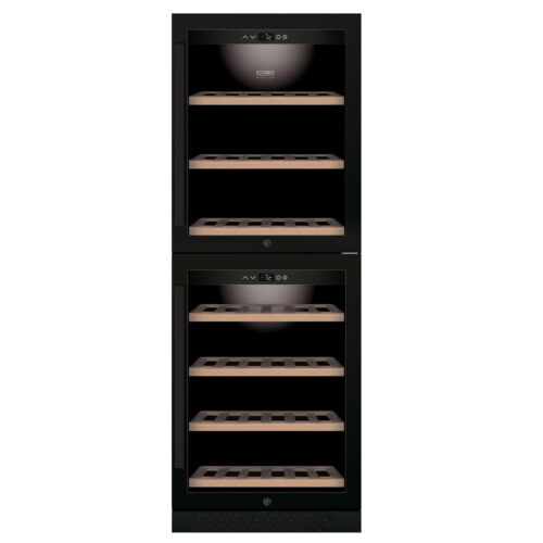 Racitor de vinuri Dual Zone, 126 sticle, Caso Germany, WineChef Pro 126-2D, negru