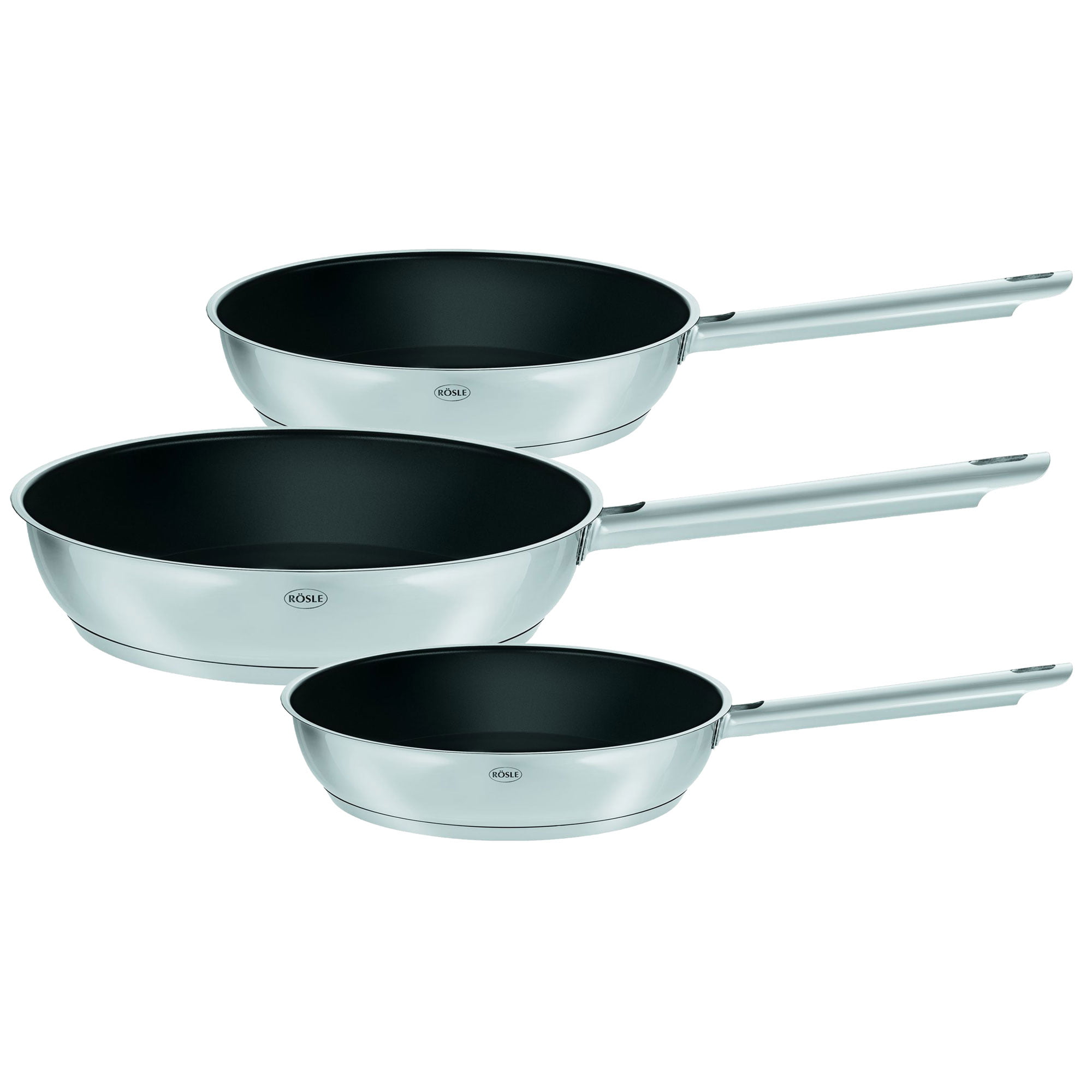 Set de tigai premium, Rosle - Elegance, 3 piese