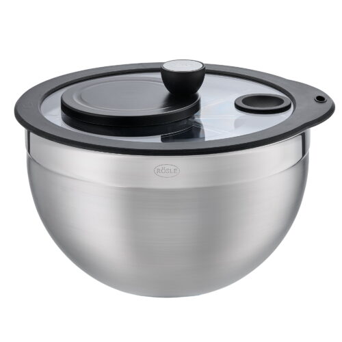 Bol salata si verdeturi 2 in 1, Rosle - inox