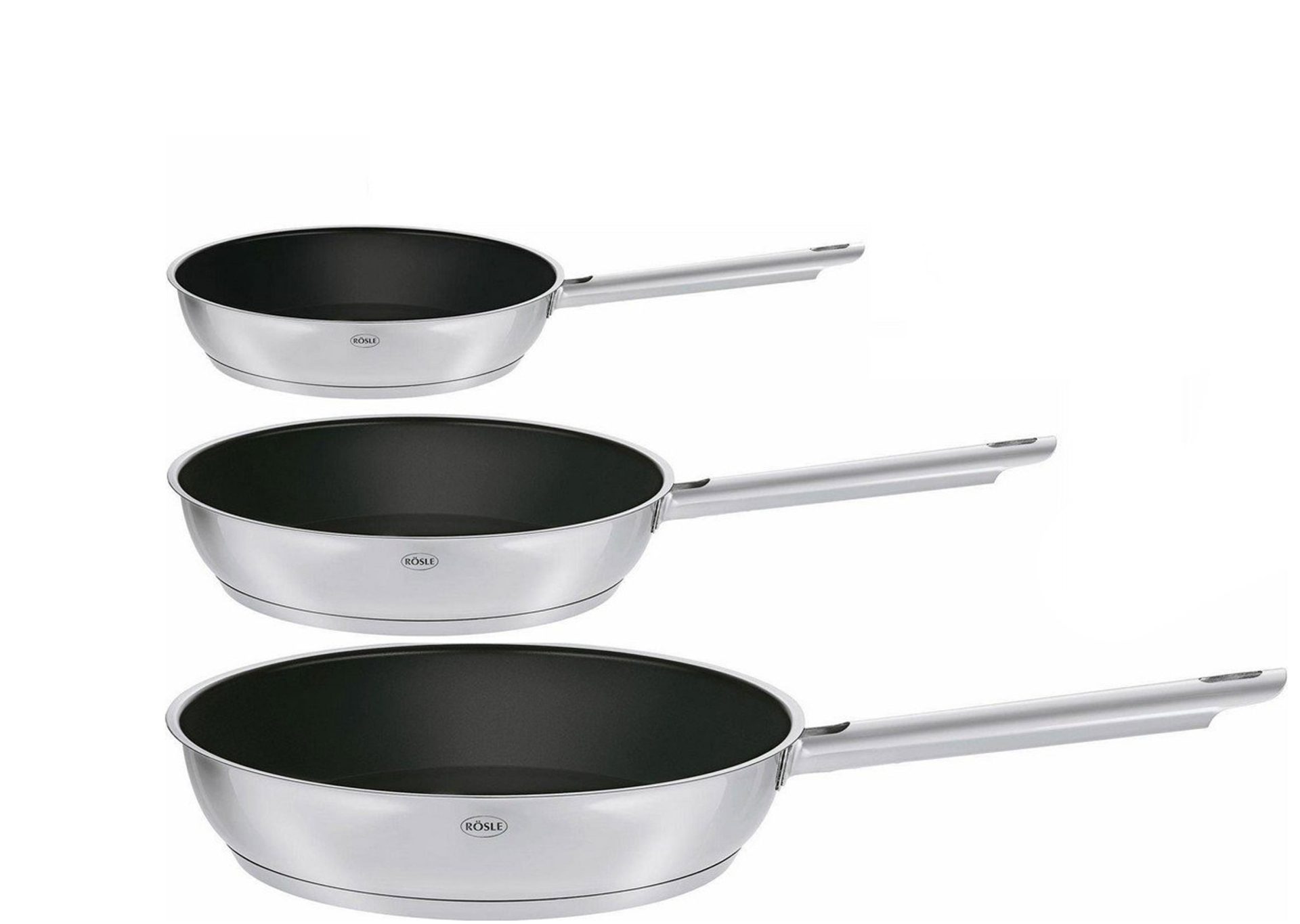 Set de tigai premium, Rosle - Elegance, 3 piese