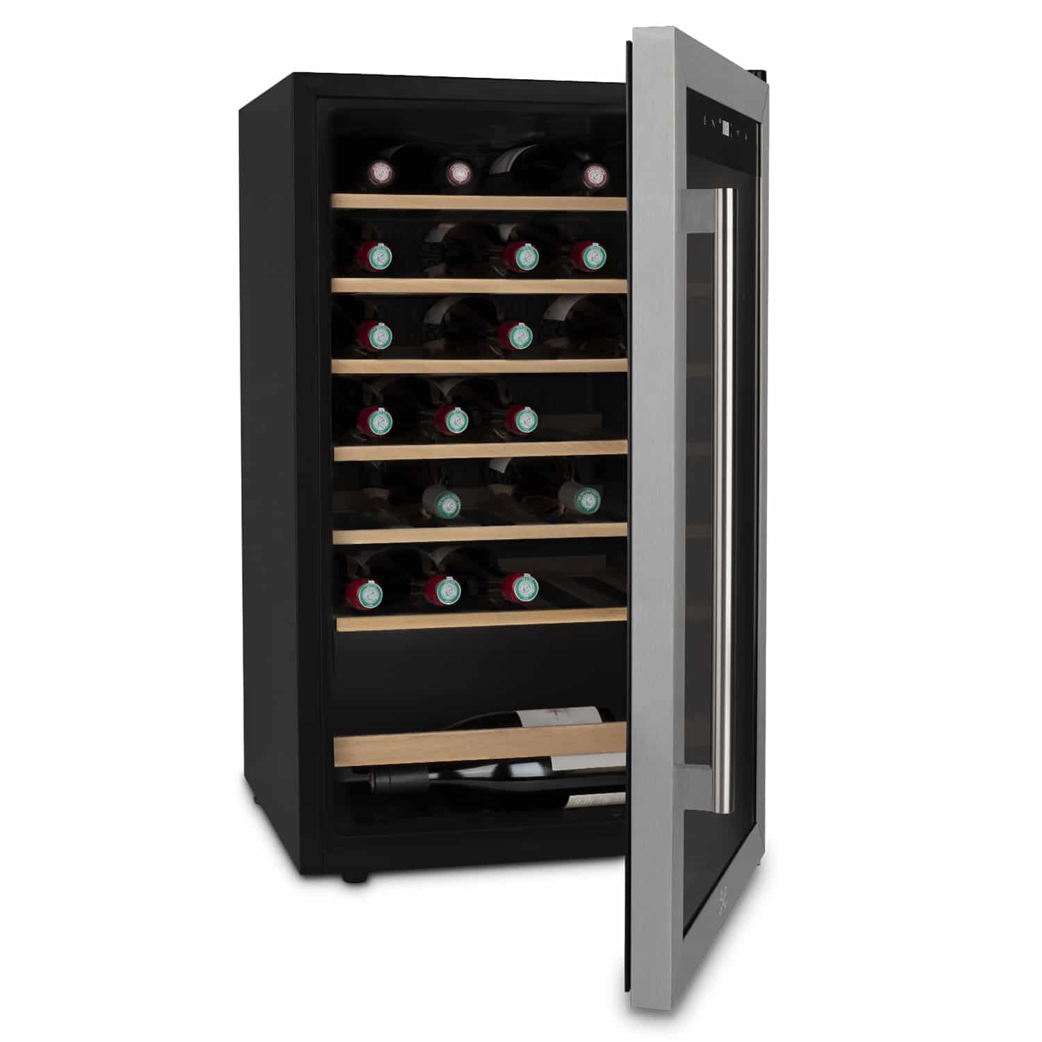 Racitor de vinuri, 36 sticle, LES PETITS CHAMPS, CAVC36, inox