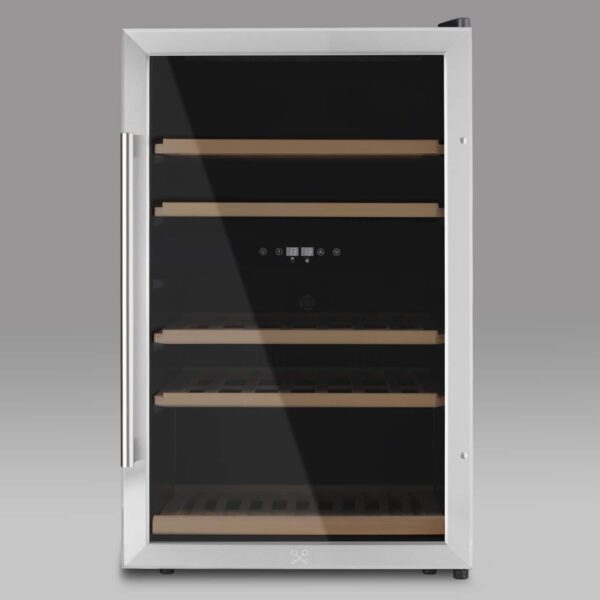 Racitor de vinuri Dual Zone, 53 sticle, LES PETITS CHAMPS, CAVCD53, inox