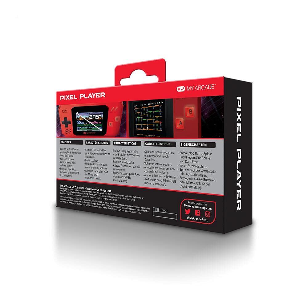 Consola jocuri retro portabila MyArcade - Pixel Player