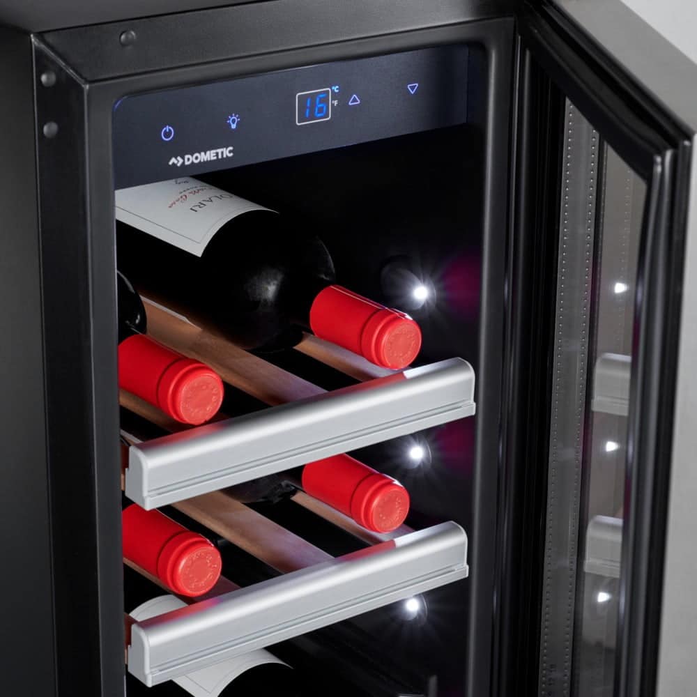 Racitor de vinuri, 20 sticle, Dometic, C20G, negru