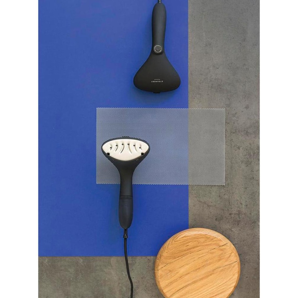 Aparat de calcat vertical cu aburi, Steamery Stockholm, Cirrus No.2, 1500 W, 90 ml, negru