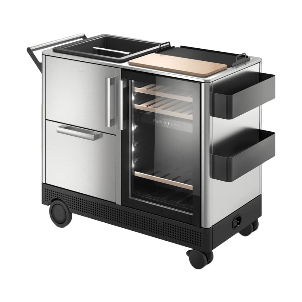 Bar mobil cu racitor de vin incorporat 39 sticle, Dometic – MB 550S