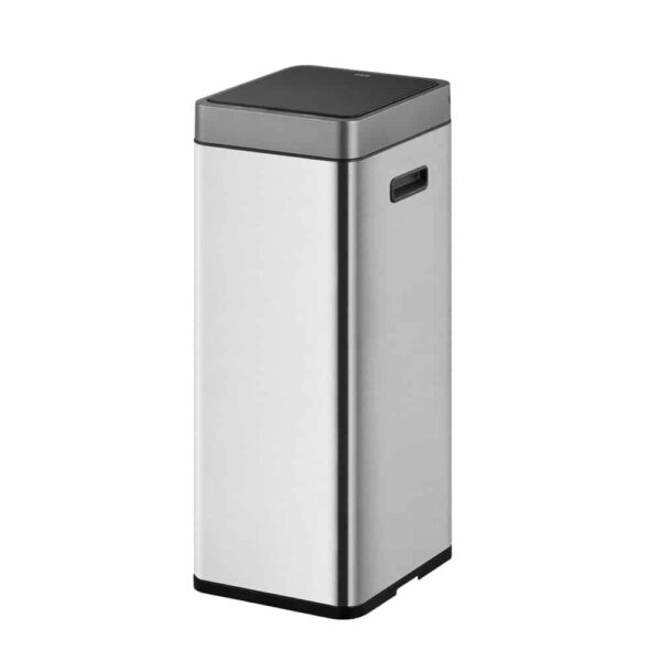 Cos de gunoi cu senzor, EKO, Mirage Slim, 30 litri, 1 compartiment, inox