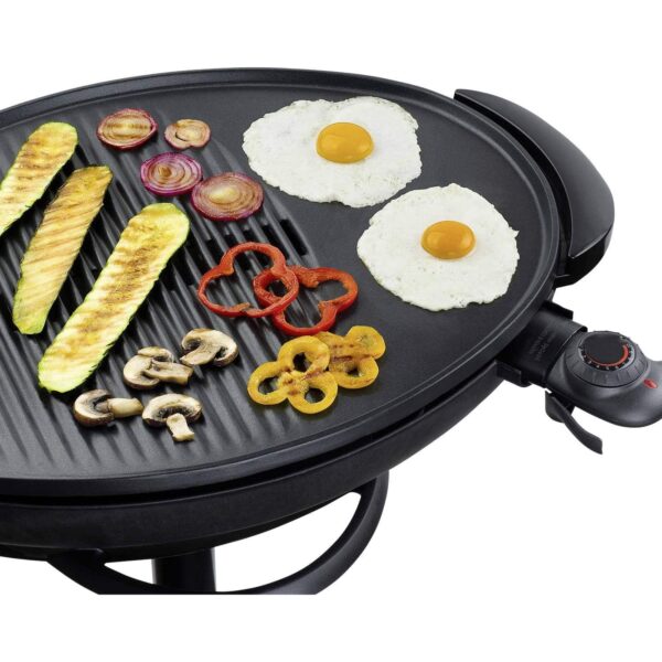 Gratar electric de gradina, Steba Germany, VG350, 55x41 cm, negru
