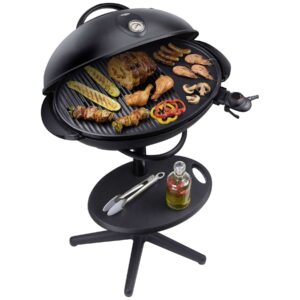 Gratar electric de gradina, Steba Germany, VG350, 55x41 cm, negru