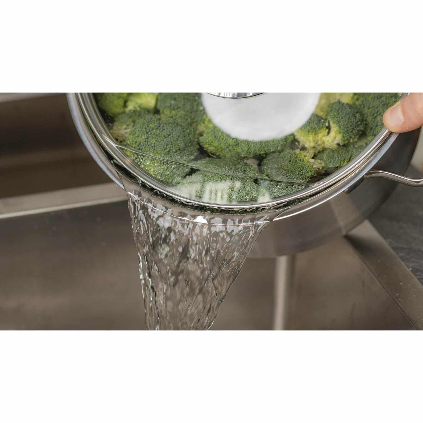 Set vase de gatit cu capac, otel inoxidabil, 12 piese, Rosle, Moments