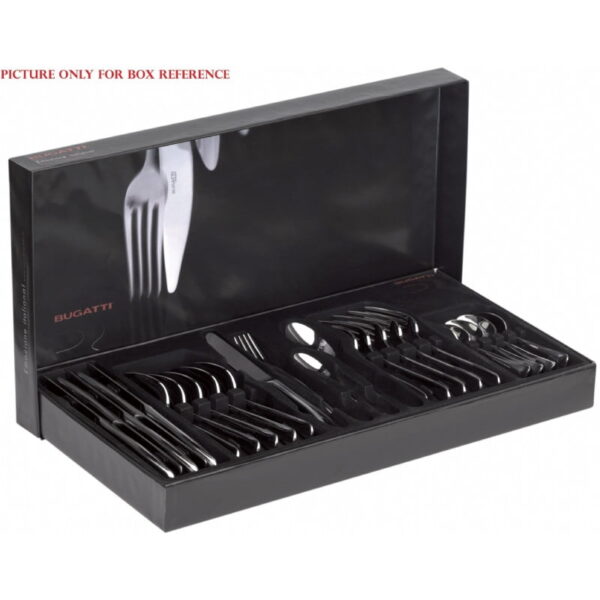 Set 24 tacamuri, Casa Bugatti - Oxford Old-silver, burgundy