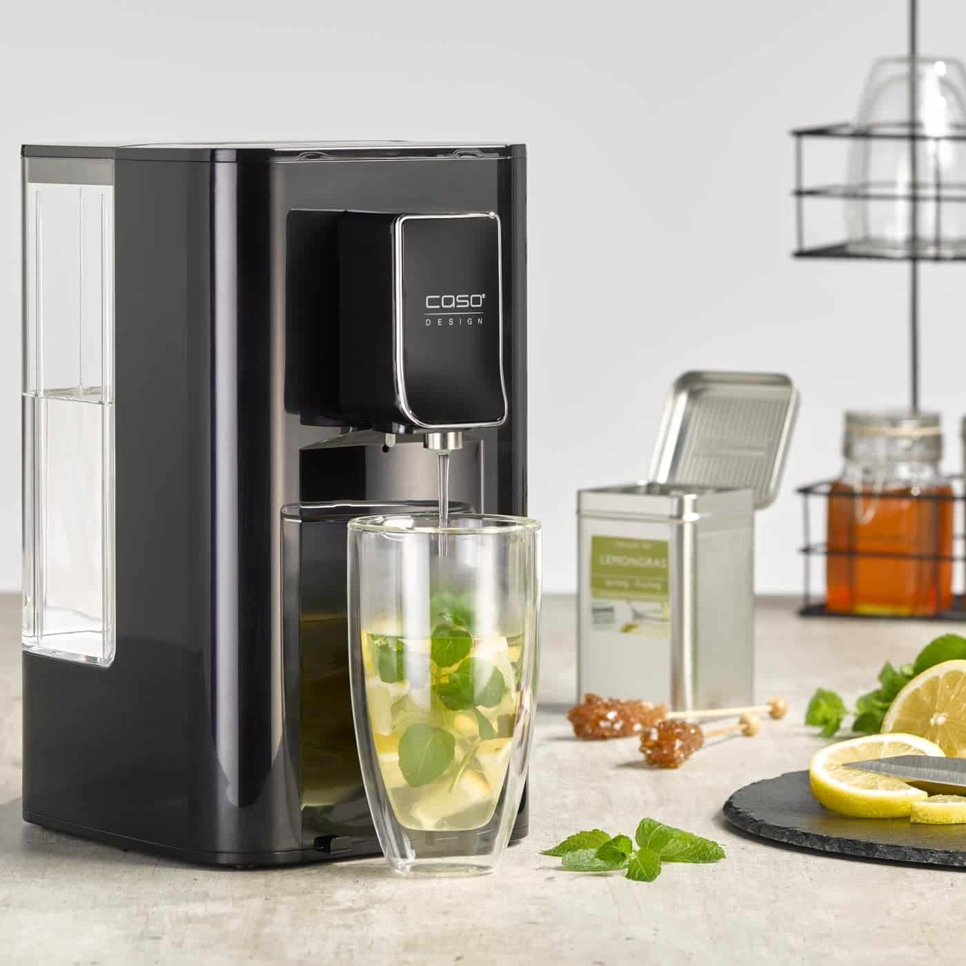 Dozator apa calda Turbo, Caso Germany, HW550, 2.9 litri, 2400 W, negru