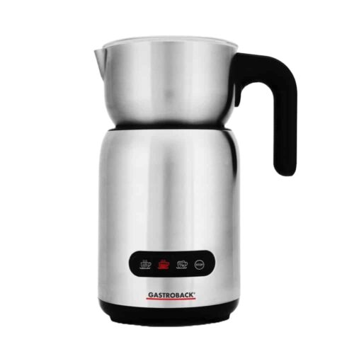 Aparat de spumare lapte, Gastroback, Milk&Chocolate, 600 ml, inox