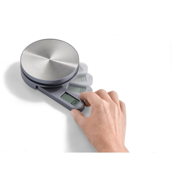 Cantar de bucatarie digital, Caso Germany, Kitchen EcoMate, 5 kg, inox