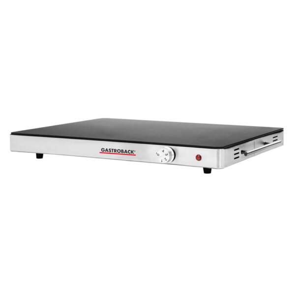 Placa electrica pentru mentinere la cald alimente, Gastroback, 42491, 1 zona, inox