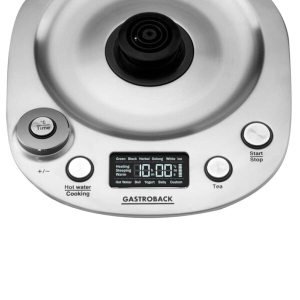 Fierbator apa 3in1, Gastroback, Tea & More Advanced, 1.5 litri, 1400 W, inox
