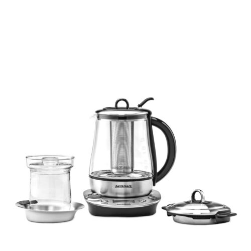 Fierbator apa 3in1, Gastroback, Tea & More Advanced, 1.5 litri, 1400 W, inox